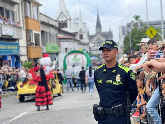 Actividades de prevención del delito en las calles de Manizales