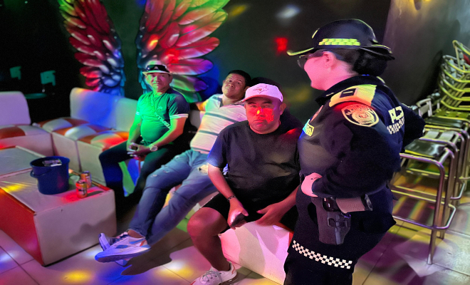 Asimismo, intervinieron más de 15 establecimientos abiertos al público 