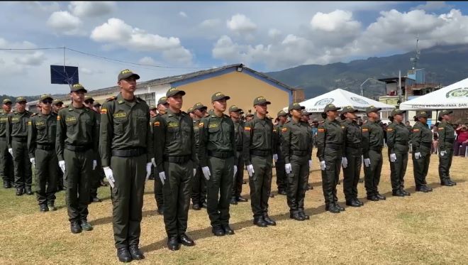 51 auxiliares de Policía inician su labor en San Juan de Pasto