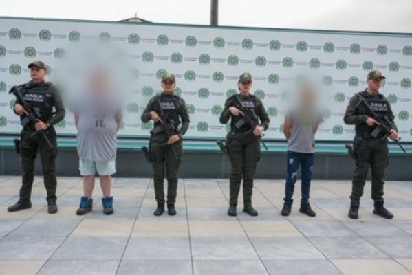 lograron la ubicación y  posterior captura de dos actores delincuenciales 