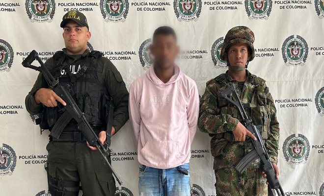 Era buscado por extorsión agravada, concierto para delinquir, porte ilegal de armas y homicidio