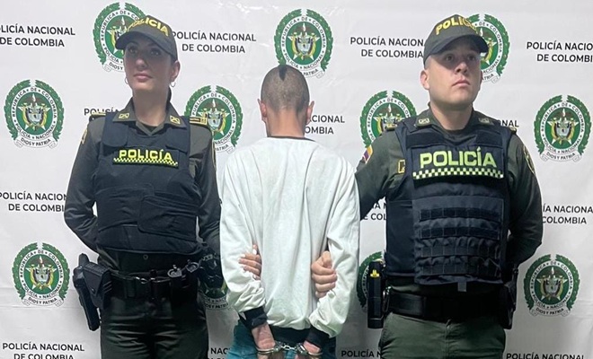 Capturado Orejas por hurto en la avenida del centro en Manizales