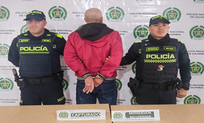Capturado un hombre con una motocicleta hurtada