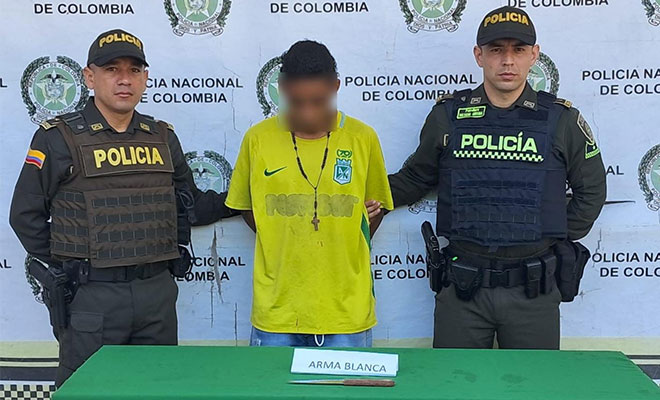 Capturado sujeto por el delito de lesiones personales  