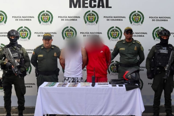 La Policía capturó a los presuntos responsables del atentado contra la estación Meléndez en Cali