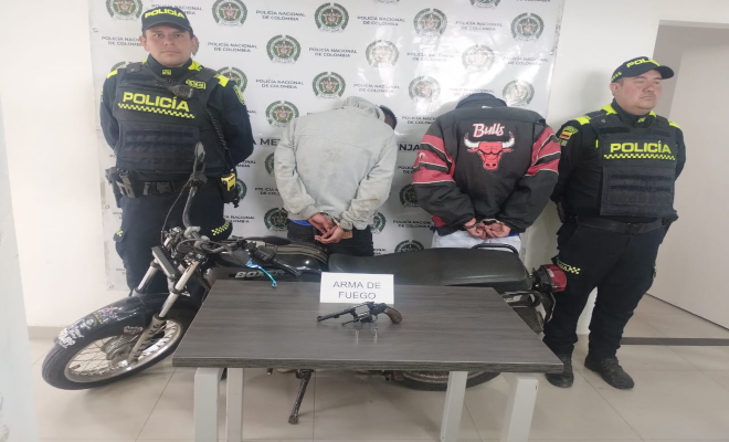 CAPTURADOS POR ARMA DE FUEGO