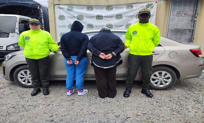 Capturados por hurto en Ipiales