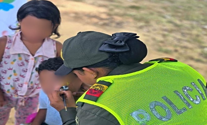 Una jornada llena de alegría, pedagogía y cercanía reafirmó el compromiso de la Policía con la convivencia en Cereté.