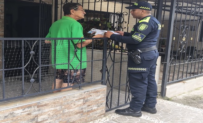 En esta Semana Santa, la Policía Nacional realiza campañas para prevenir el hurto a residencias