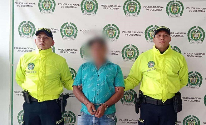 En el Líbano, SIJIN de la Policía Tolima, logró la captura de un sujeto requerido por autoridades de ese municipio