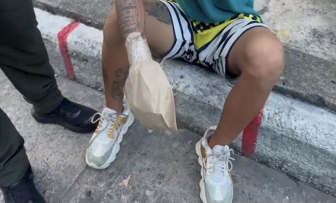 Captura de menor de edad