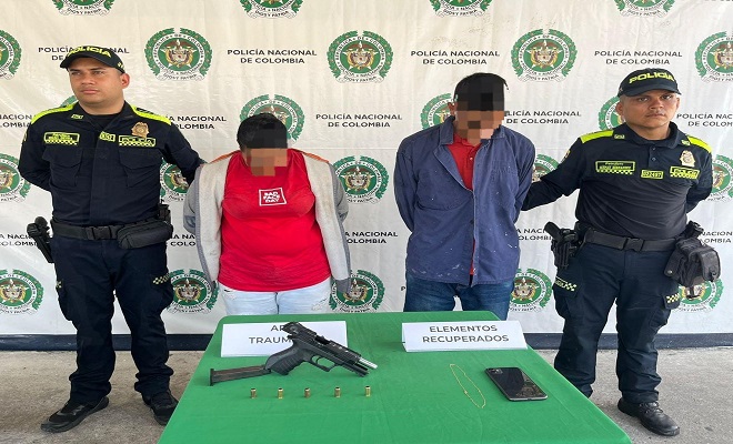 Cayeron alias ‘La Machito’ y ‘El Flaco’ por hurto en Barrancabermeja.
