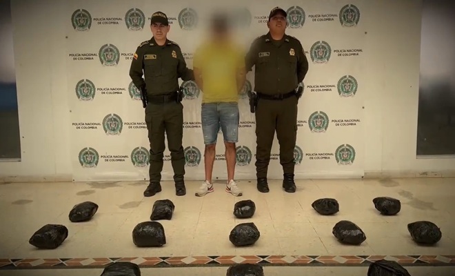 El conductor fue capturado en flagrancia y puesto a disposici&oacute;n de la autoridad competente 