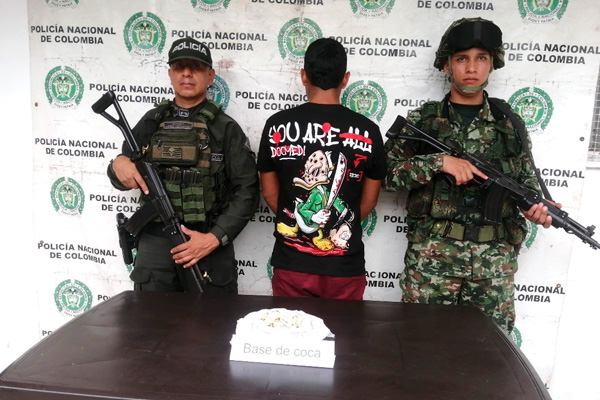 Captura por estupefacientes