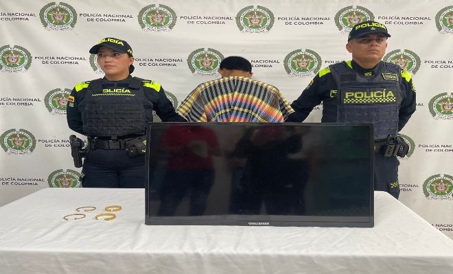 capturado joven de 23 a&ntilde;os por le delito de hurto 