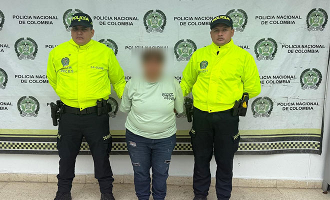 Capturada mujer en San Martín, Cesar, por obstaculización ilegal de sistemas informáticos