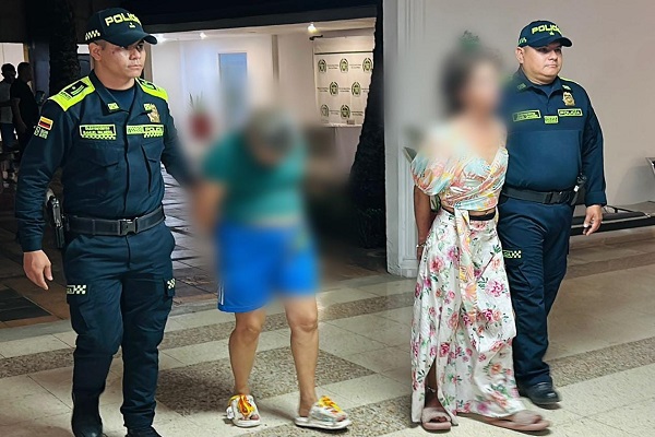 Capturadas dos personas en flagrancia por tráfico de estupefacientes en Neiva.