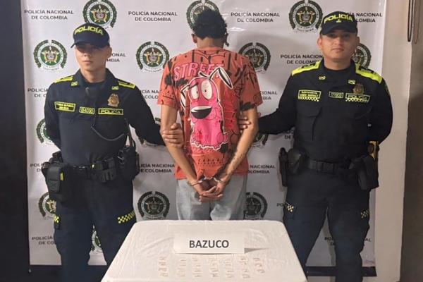 En Villamaría fue capturado “Davincho” por tráfico de estupefacientes