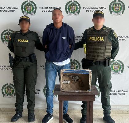 Capturado presunto delincuente dedicado al hurto a mano armada