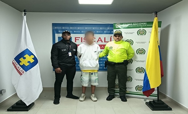 Capturado alias “Titi” en Santa Rosa de Cabal