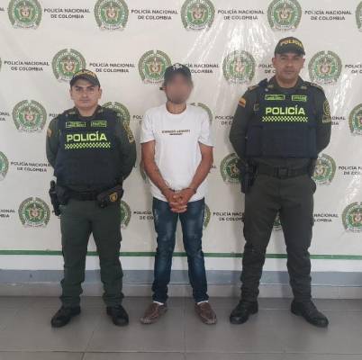 Capturado en Hubo por porte ilegal de armas de fuego