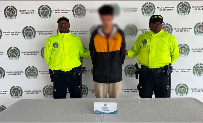 Capturado por el delito de Actos sexuales con menor de 14 a&ntilde;os