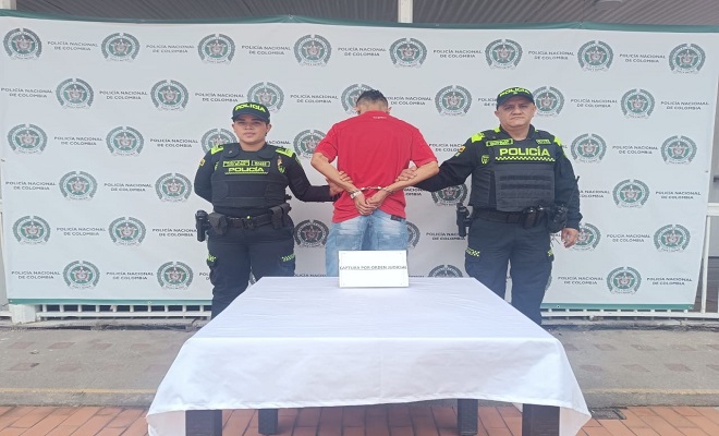 Captura por orden judicial de un hombre por el delito de tráfico, fabricación y/o porte de estupefacientes