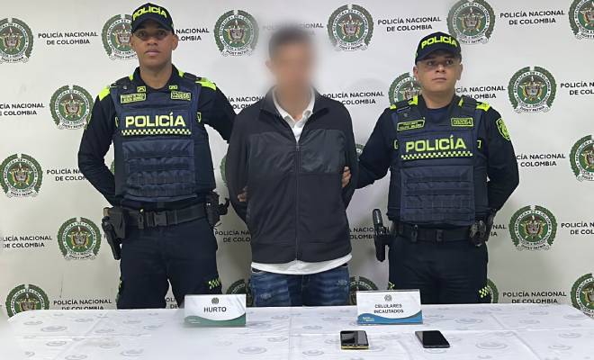 Dos polic&iacute;as y un Capturado por hurto en el sistema p&uacute;blico de Soacha