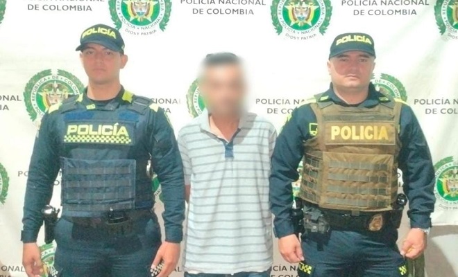 Capturado por la Policía Nacional en flagrancia por tráfico de estupefacientes en el barrio Los Machines de Neiva