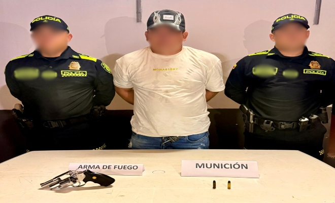 La reacci&oacute;n oportuna de la Polic&iacute;a evit&oacute; un posible hecho que atentara contra la seguridad ciudadana