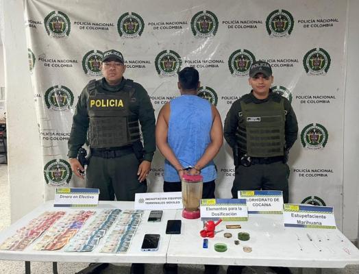 capturado por trafico de estupefacientes