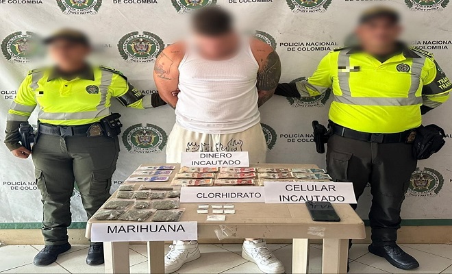 Incautan cocaína y marihuana en vías del departamento de Córdoba
