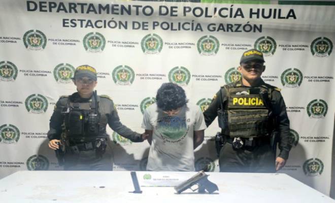 Capturado presunto integrante de red de apoyo de grupo armado organizado en el centro del Huila