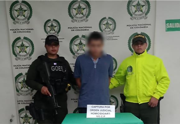 Capturado presunto responsable de homicidio en zona rural de Quinch&iacute;a, Risaralda