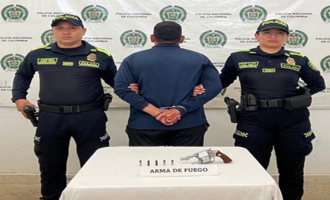 Capturado hombre armado durante operativos de control policial
