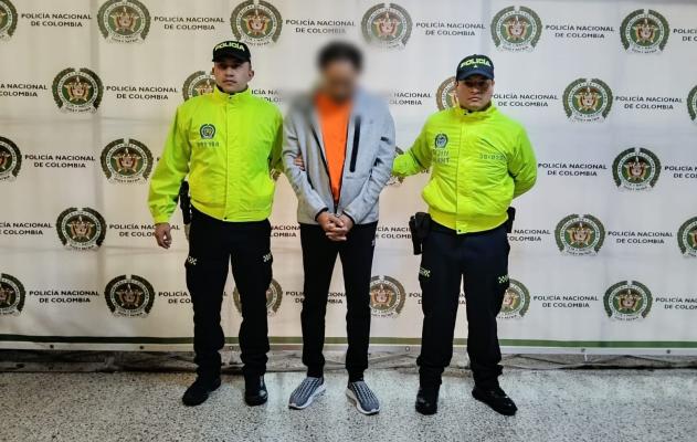 La polic&iacute;a Nacional en Medell&iacute;n captura a un narcotraficante