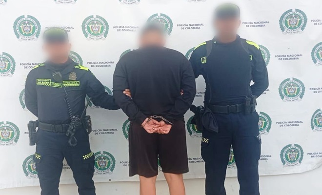El capturado era solicitado por la Fiscalía General de la Nación 