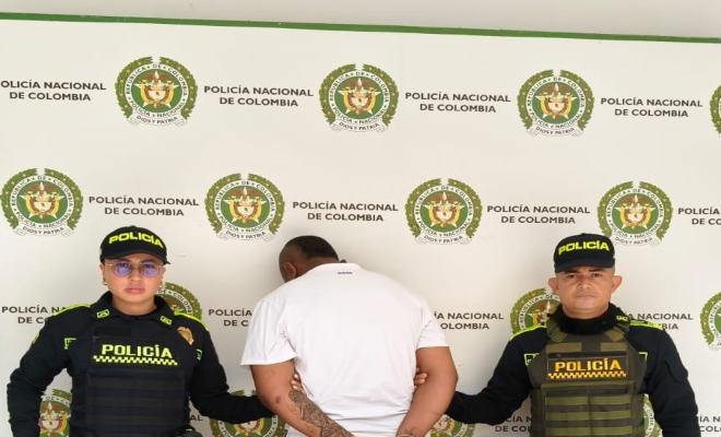 Capturado por  porte ilegal de armas de fuego