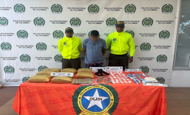 Incautados más de 9.659 kilogramos de marihuana, 272 gramos de cocaína, un arma de fuego, un proveedor y una gramera. 