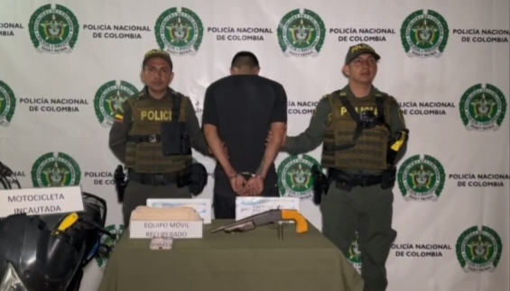 Capturado un hombre por el delito de porte ilegal de armas de fuego