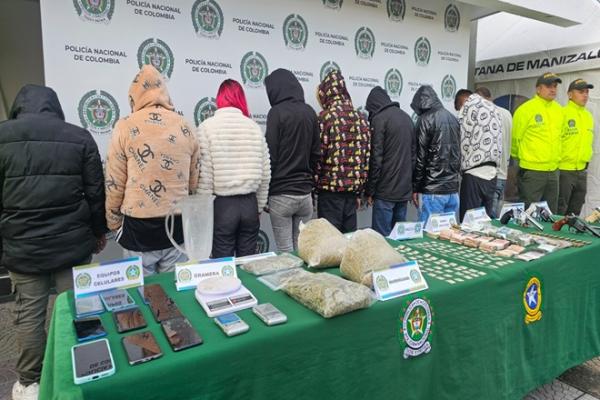 Evidencia encontrada en el allanamiento