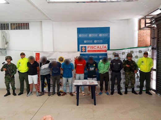 Capturados estructura criminal los manaties