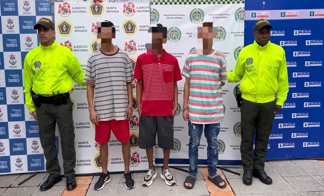 ayeron alias “Capo”, “38”, “Yoris” y “Adalberto” integrantes de “Los de M”