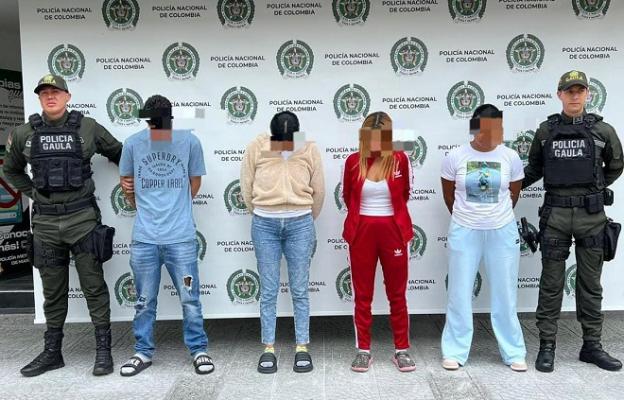 Capturados por el delito de extorsión y concierto para delinquir