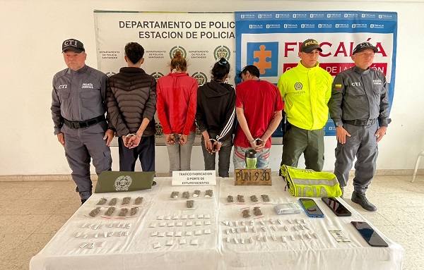 Capturados y elementos capturados