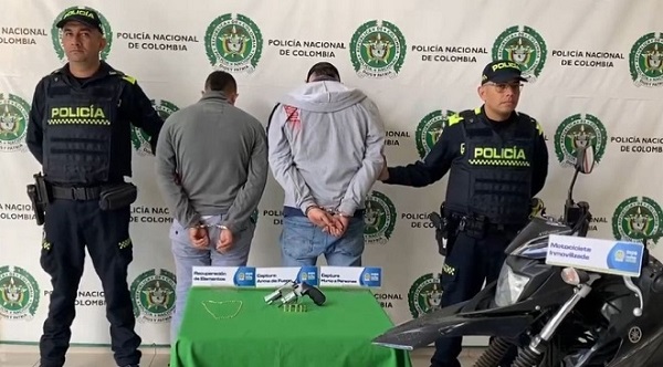 Capturados dos motoladrones