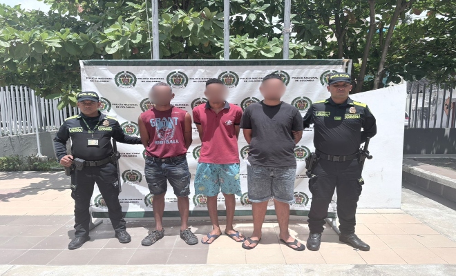 Capturados 3 presuntos delincuentes por el delito de homicidio 