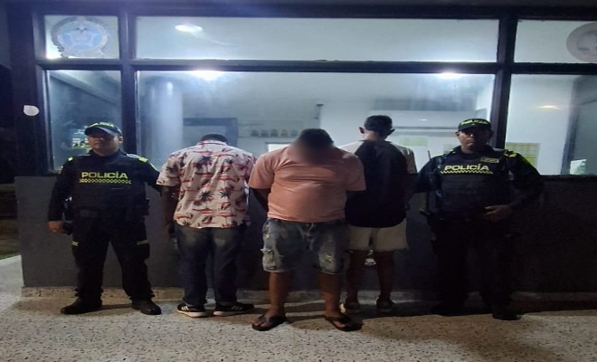 Un capturado y dos adolescentes aprehendidos por el delito de hurto
