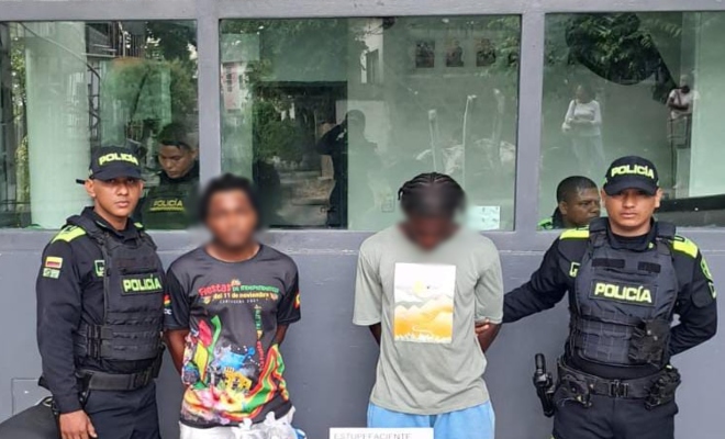 Capturados por el delito de trafico de estupefacientes