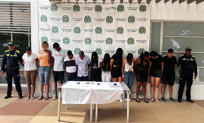 Desarticulada una red de trata de personas que delinquía en la zona norte de Cartagena: 12 personas fueron capturadas